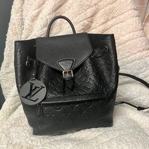 Louis Vuitton Montsouris Backpack - black